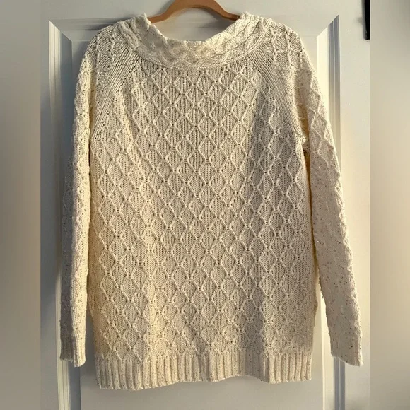 NY&CO Cream Sweater with bling - Picture 2 of 4